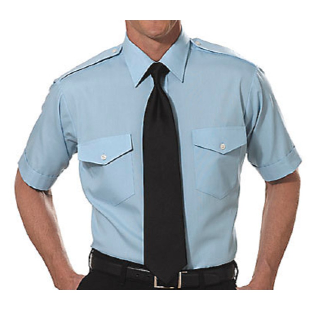 Camisa de piloto Azul cielo Aviation Experts