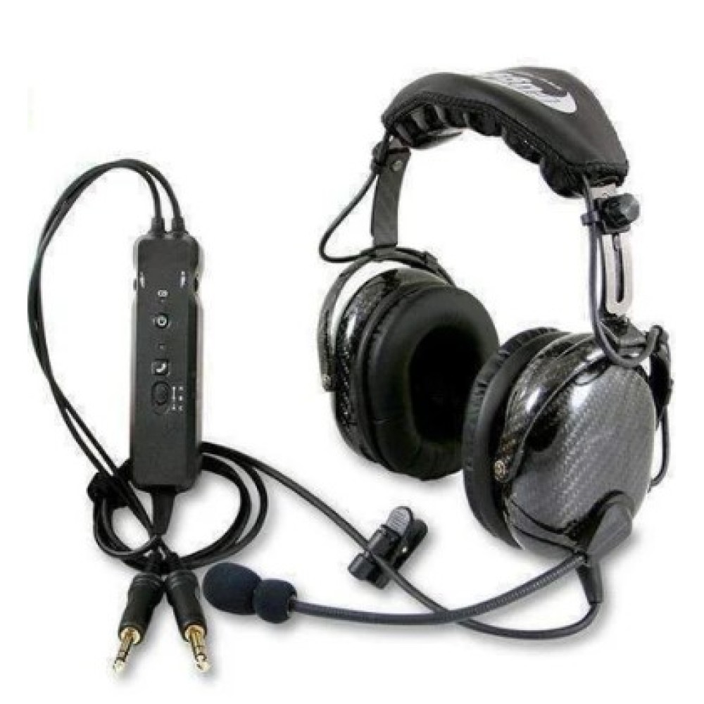 Rugged Air RA980 Auriculares Bluetooth ANR para Pilotos de Aviación General