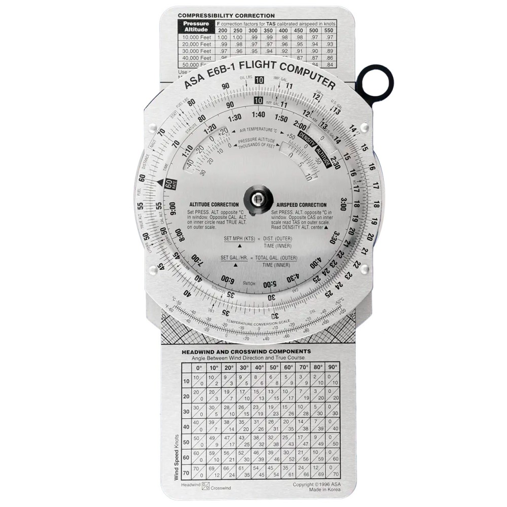 Computador de vuelo E6B Micro ASA E6B-1
