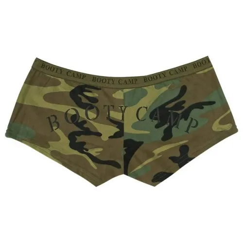 Pantalones cortos booty camp de camuflaje Rothco