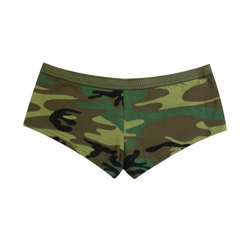 Pantalones cortos booty camp de camuflaje Rothco