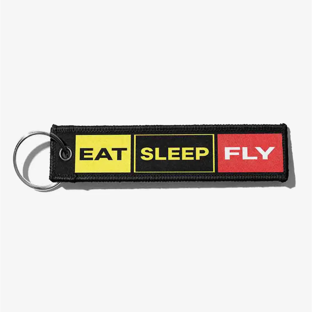 Llavero "Eat Sleep Fly"