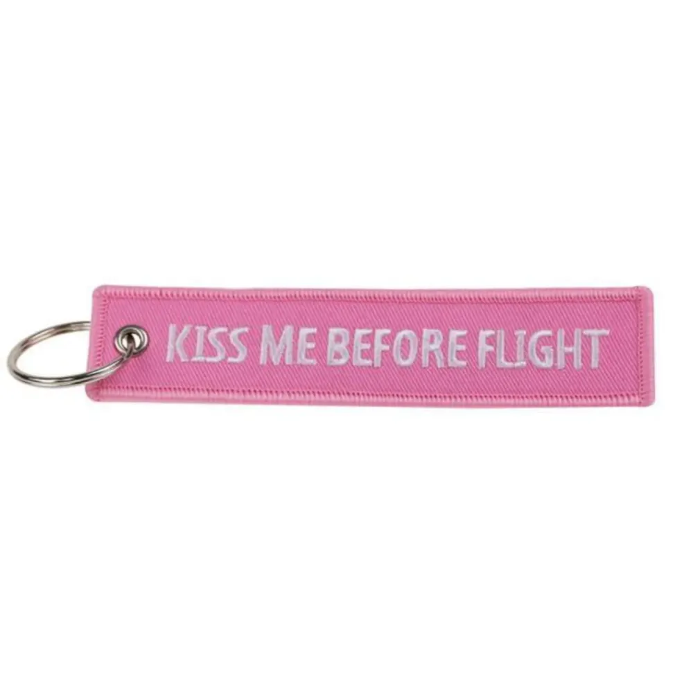 Llavero " Kiss me Before Flight"