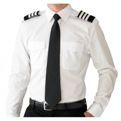 Camisa Piloto Aviation Experts Manga Larga Hombre