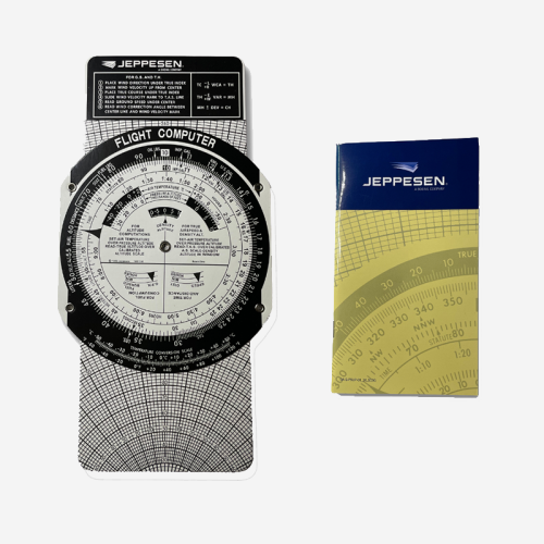 Computador Jeppesen E6B cartón