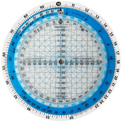 Computador de vuelo E6B Circular ASA E6B-CIRC