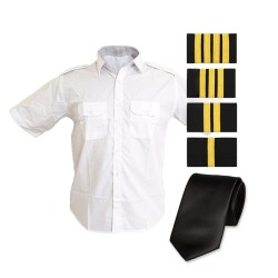 Kit Camisa, Corbata y Charretera AE Corta