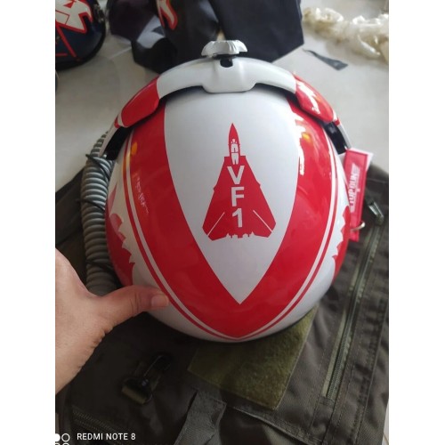 Casco De Piloto Combate Hgu-33 Réplica No Incluye Pintura