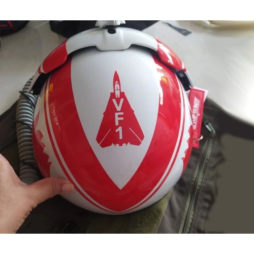 Casco De Piloto Combate Hgu-33 Réplica No Incluye Pintura