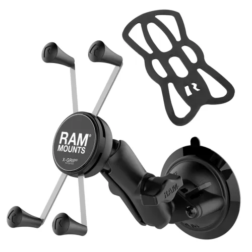 Soporte para teléfono RAM X-Grip con ventosa RAM Twist-Lock