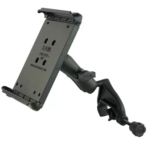 Soporte de abrazadera con horquilla RAM Tab-Tite para iPad mini Series + Más