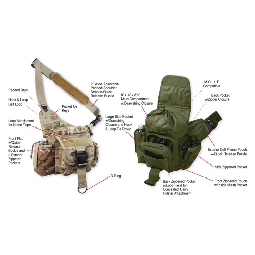 Mochila Advanced Tactical Bag ROTHCO R-ATBG