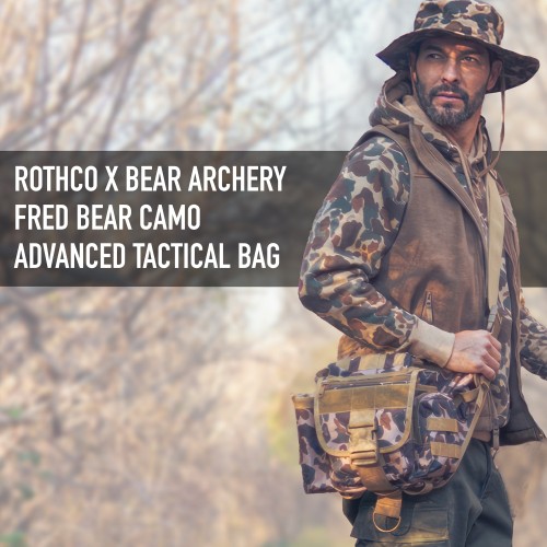 Mochila Archery Fred Bear Camo Concealed Carry Advanced Tactical Bag ROTHCO RXB-AFBCCC-ATBG