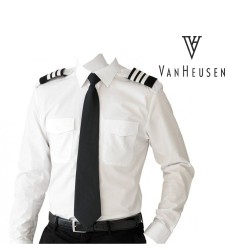 Camisa Piloto Van Heusen Manga Larga