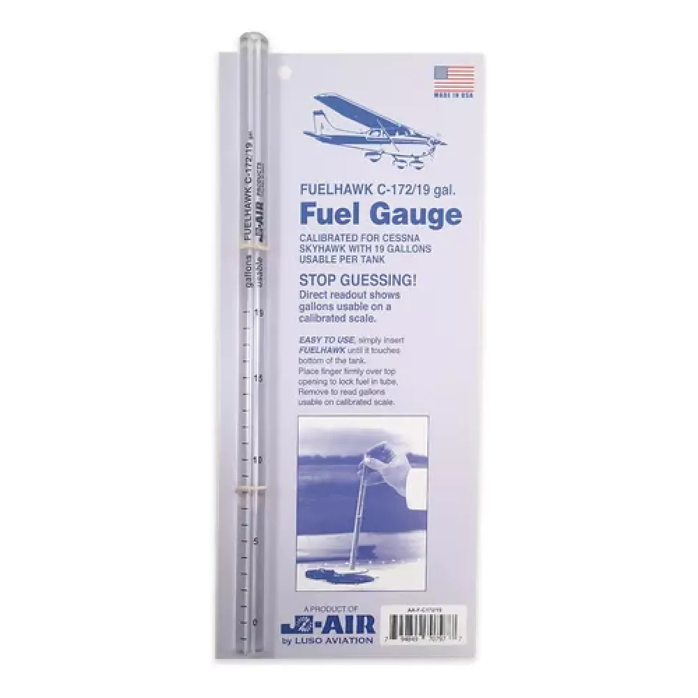 Medidor Combustible Avion Aviones Fuelhawk C 172/20 Gal