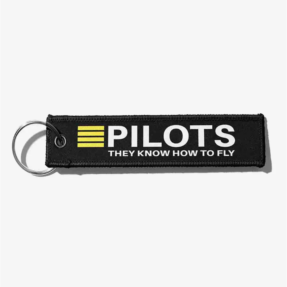 Llavero "Pilots They Know How To Fly"