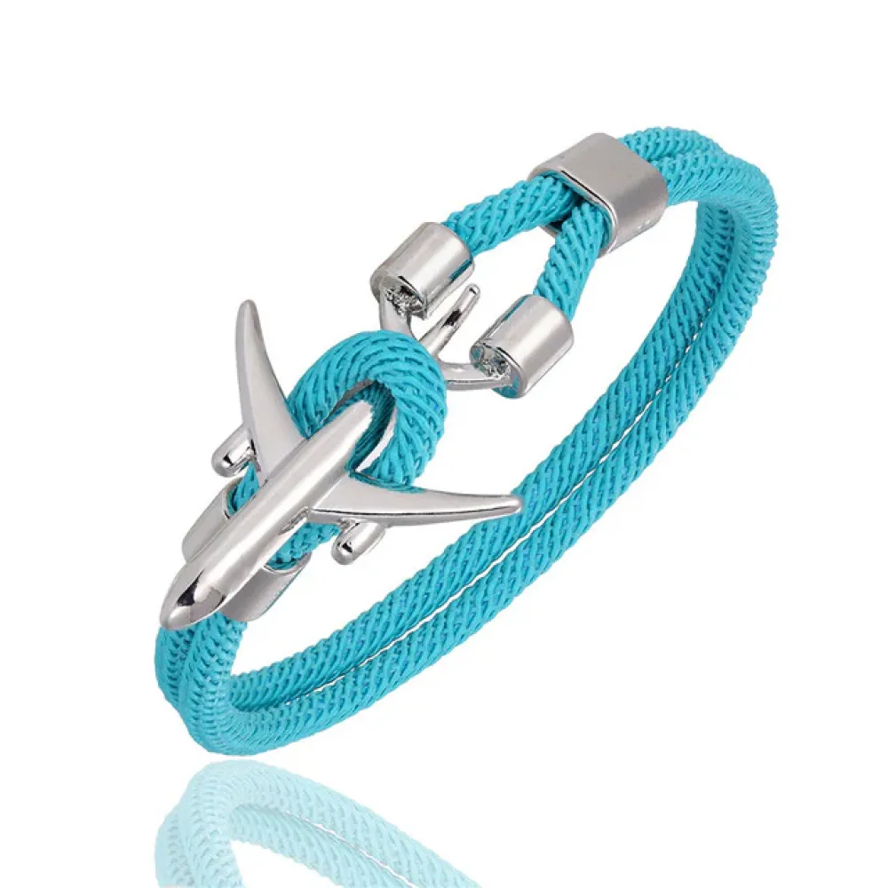 Brazalete Estilo Avión Color Solido