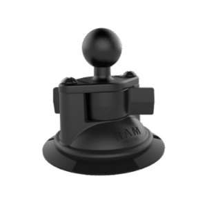 Base con ventosa con bola y cierre giratorio RAM