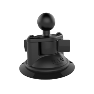 Base con ventosa con bola y cierre giratorio RAM