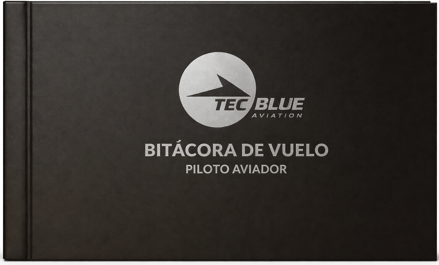 Bitácora de Vuelo Tecblue | Registro para Pilotos y Estudiantes