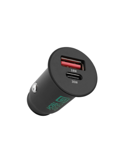 Cargador de mechero de 2 puertos tipo C y tipo A GDS