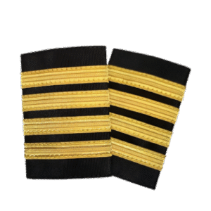 Charreteras de 4 barra calidad Premium Plateada