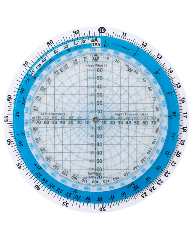 Computador de vuelo circular E6-B