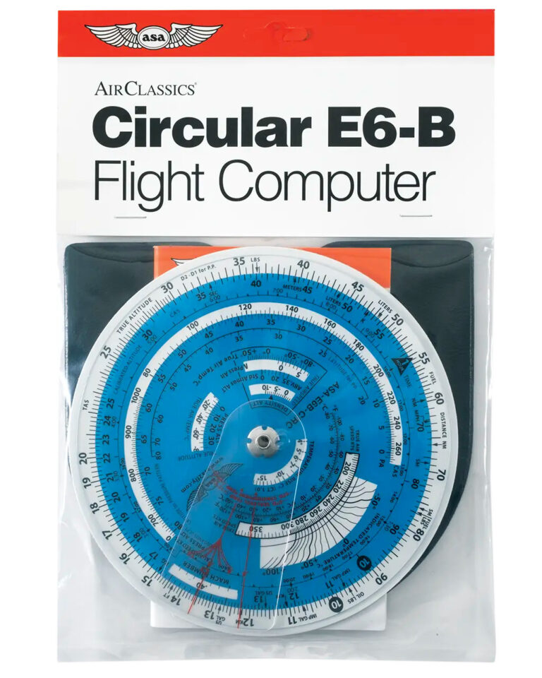 Computador de vuelo circular E6-B