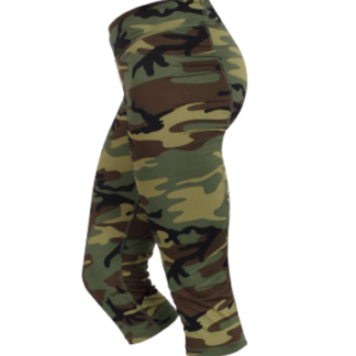 Leggins deportivos con diseño de camuflaje Rothco