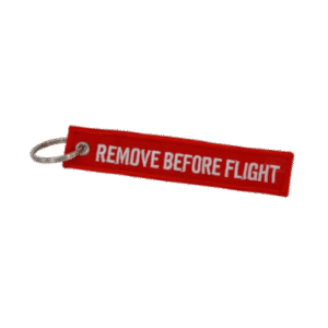 Llavero "Remove Before" Con Seguro