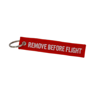 Llavero "Remove Before" Con Seguro