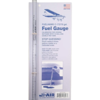 Medidor Combustible Avion Aviones Fuelhawk C-172/19 Gal Luso