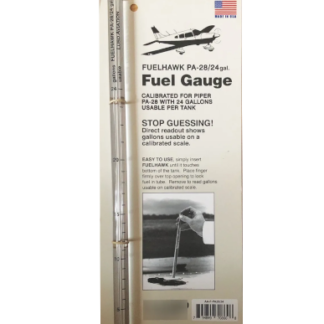Medidor Combustible Avion Aviones Fuelhawk Pa-28/24 Gal
