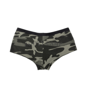 Pantalones cortos Rothco Black Camo Booty Camp