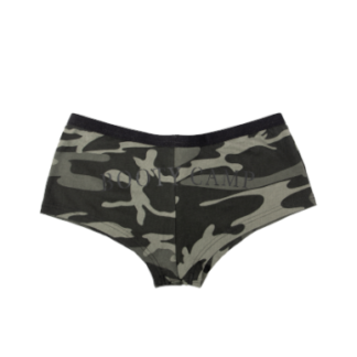Pantalones cortos Rothco Black Camo Booty Camp