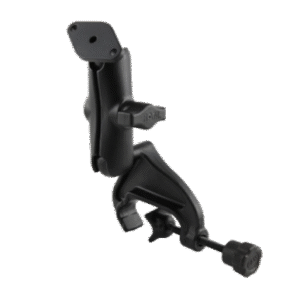 Soporte de abrazadera de horquilla de doble bola RAM con placa de diamante - Mediano