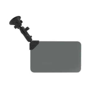 Soporte de ventosa con brazo giratorio y visera para el sol con sistema Twist-Lock de RAM