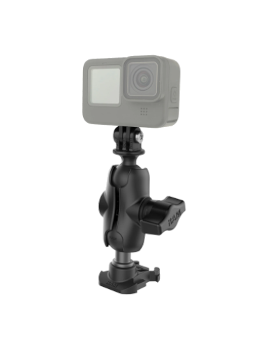 Adaptador de bola RAM para bases GoPro con adaptador universal para cámara de acción