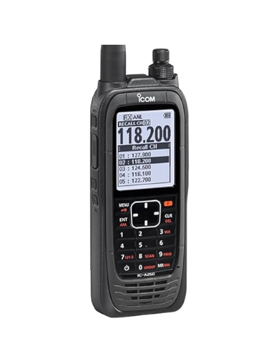 Radio Portátil de Aviación iCOM IC-A25C