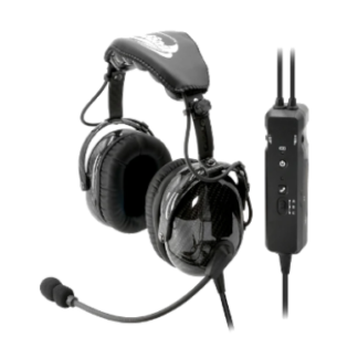 Rugged Air RA980 Auriculares Bluetooth ANR para Pilotos de Aviación General