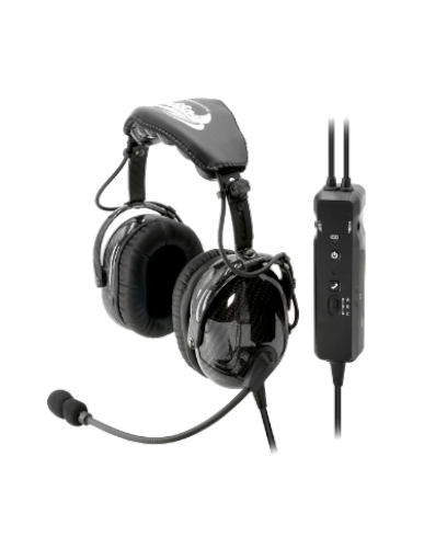 Rugged Air RA980 Auriculares Bluetooth ANR para Pilotos de Aviación General