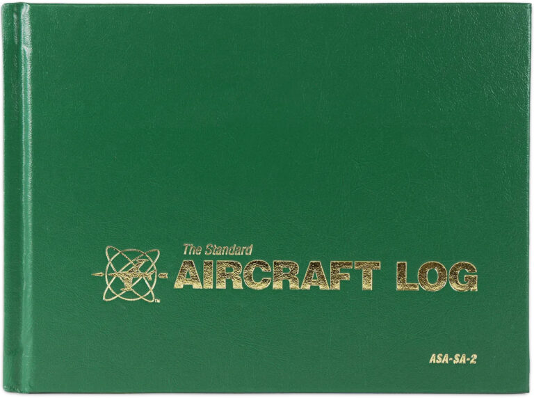 Bitácora de vuelo ASA SA-2 pasta dura