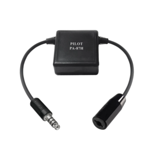 Adaptador Militar para Audífonos de Helicóptero Pilot Communications USA PA-87H