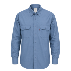 Camisa DuPont Nomex Caballero Manga Larga Premium Azul Oscuro 40