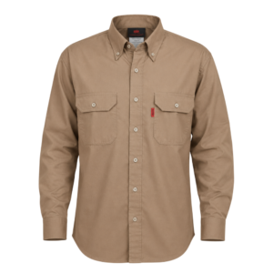 Camisa DuPont Nomex Caballero Premium Café Tierra Lrg R