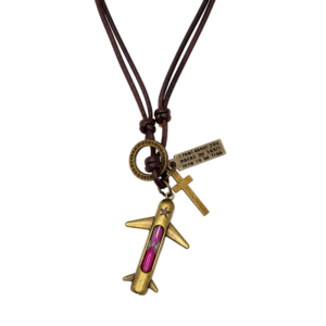 Collar de Cruz y Avión Aviation Experts