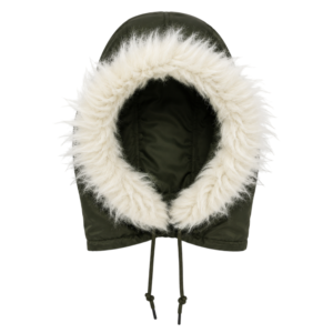 Gorra Polar Valley Apparel Verde/Blanco XL