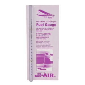Medidor de Combustible Luso Aviation C-152 12 Gal Empaque Lila
