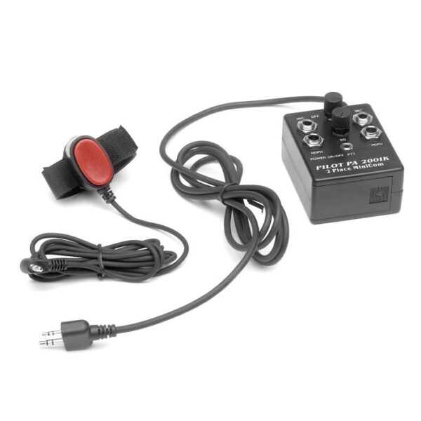 Intercomunicador de 2 plazas para transceptores ICOM A2, A20 y A21