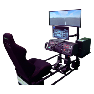 Simulador de vuelo STEMPilot PilotPro 2i de alta fidelidad tipo cabina